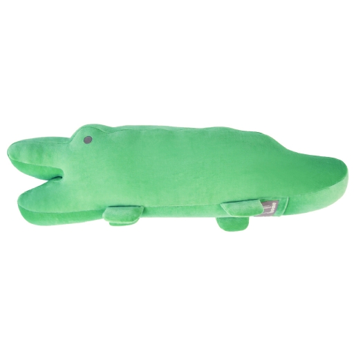 網路限定｜鱷魚造型長抱枕-草綠